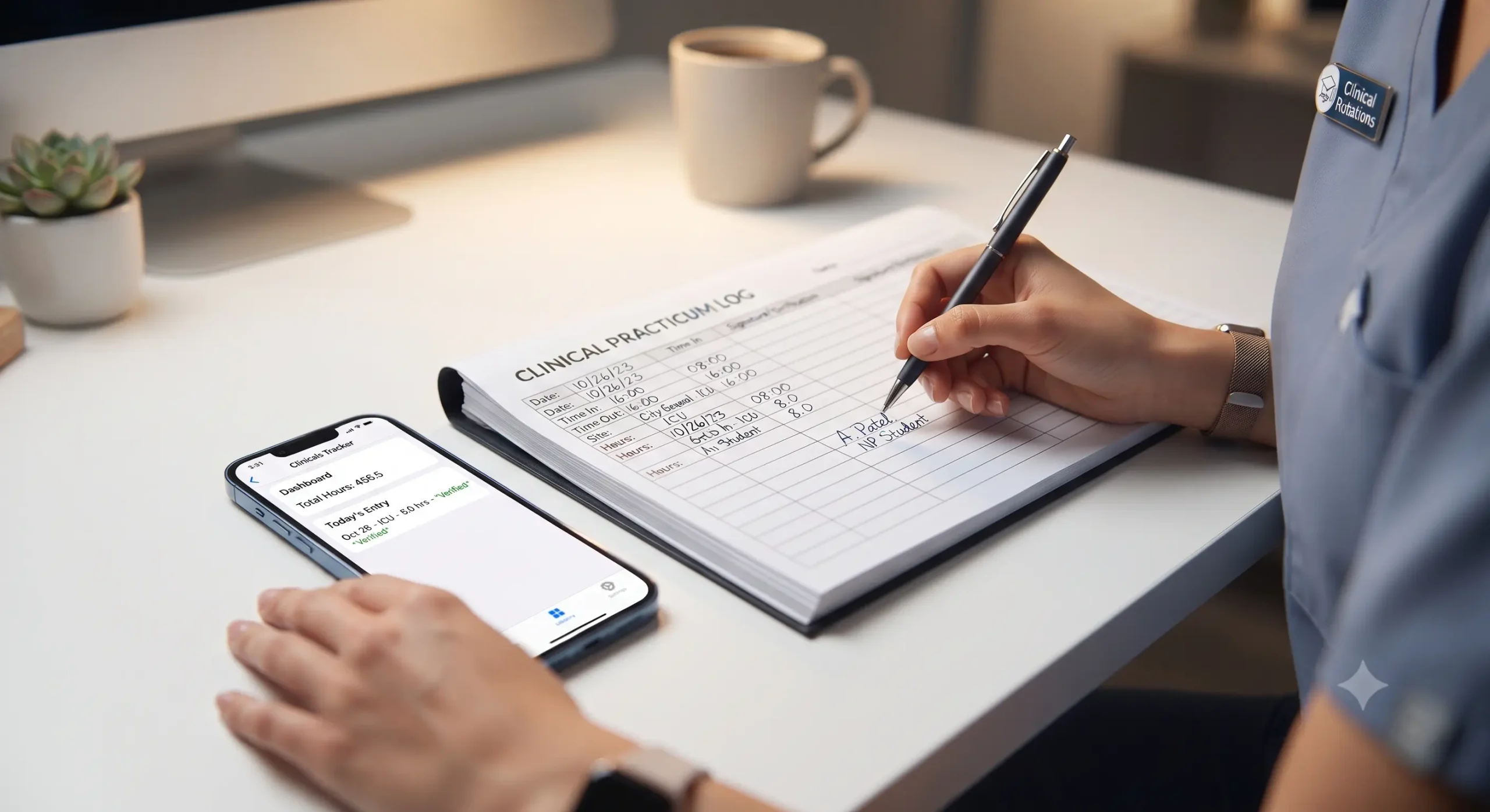 How to track nursing clinical hours NP guide