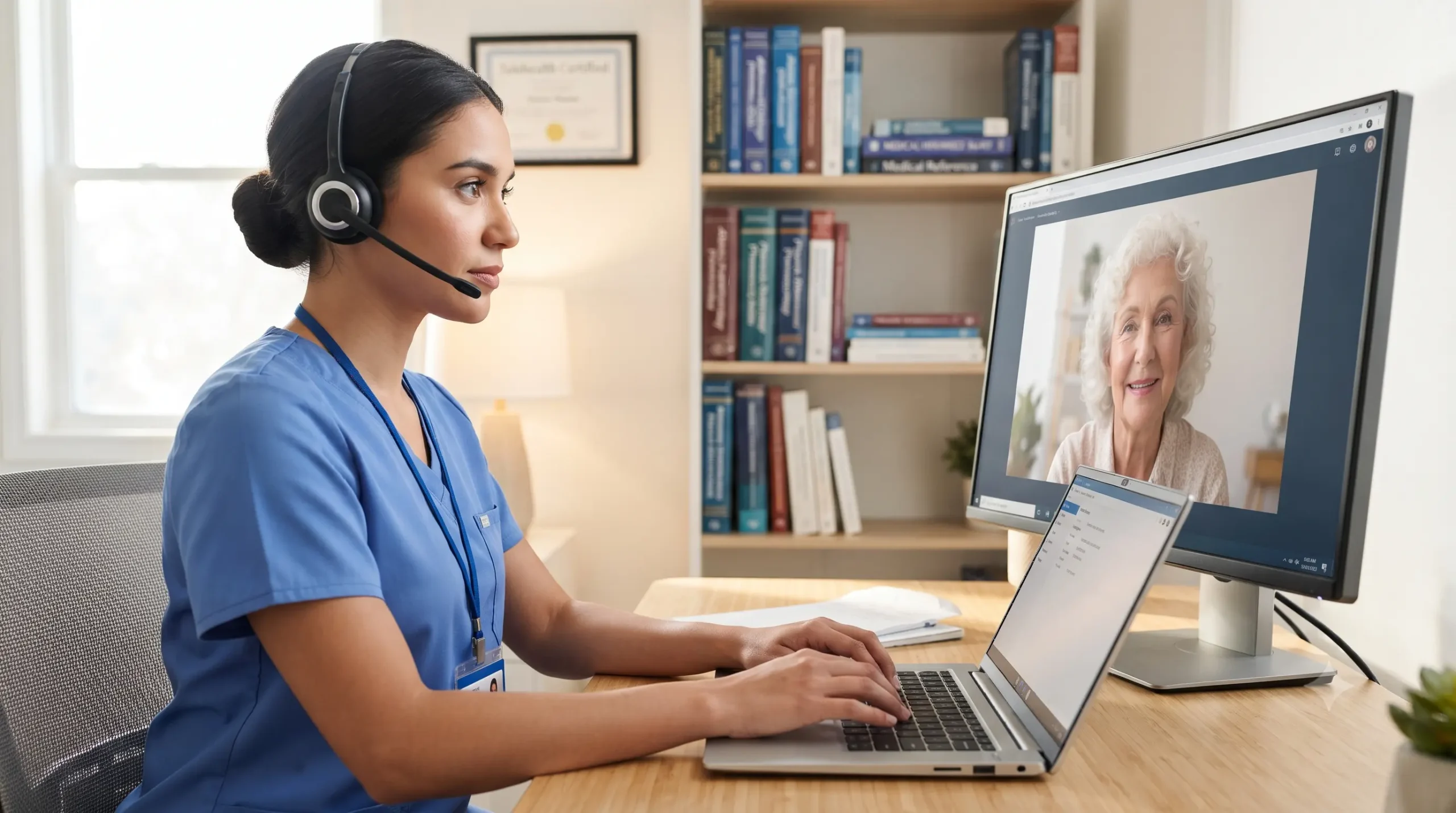 Virtual clinical rotation NP student telehealth guide